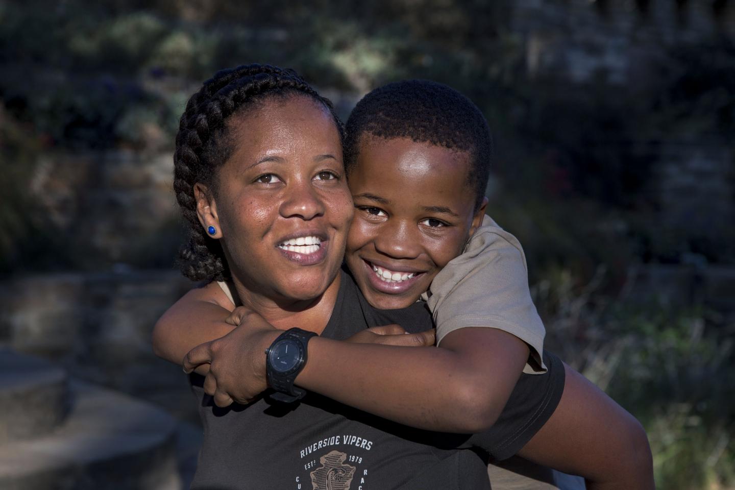 Woman and Son